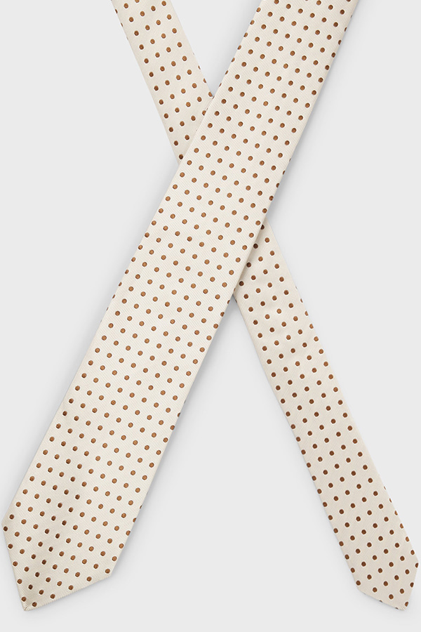 ΓΡΑΒΑΤΑ BOSS CAMEL - 118 ΕΚΡΟΥ